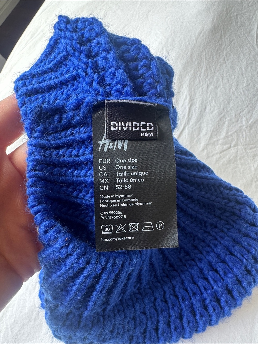 NWT H&M Divided blue hat - Picture 6 of 8